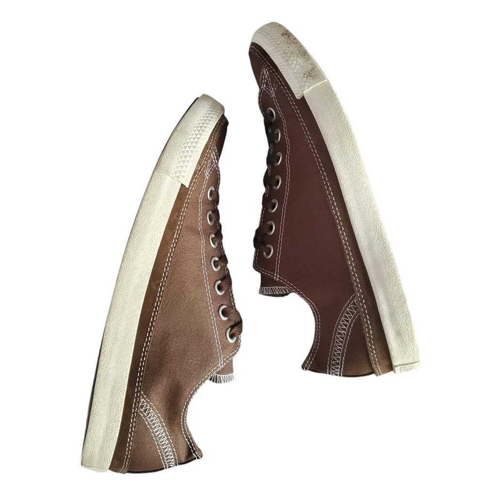CONVERSE Chuck Taylor All Over‎ Brown Low-Top Lace-Up Sneaker Unisex W 11 | M 9